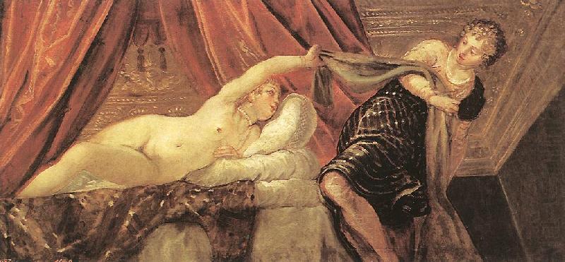 Joseph and Potiphar's Wife r, TINTORETTO, Jacopo